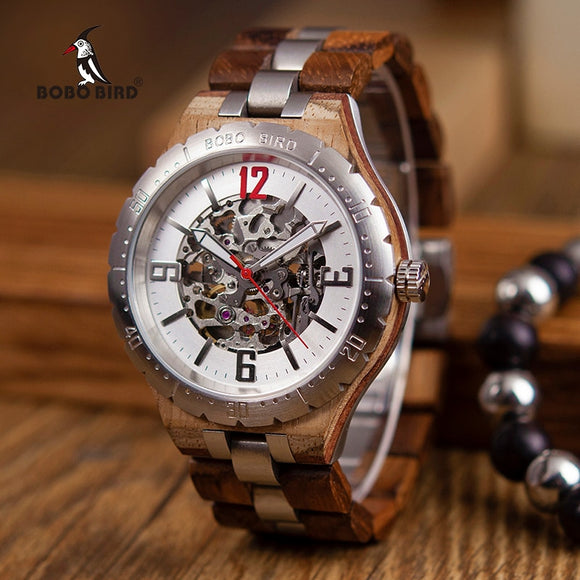 Buy BOBO BIRD Mechanical Watches with Natural Wooden Strap and get Free Shipping Australia Wide |  | Buy Confidently from Smart Sales Australia