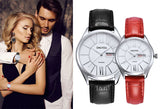Buy Couples Watches Ultra Lux Leather Couples Gift Set and get Free Shipping Australia Wide | Leather Band | Buy Confidently from Smart Sales Australia