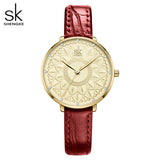 Buy Luxury Flower Dial Leather Strap Watches for Her and get Free Shipping Australia Wide |  | Buy Confidently from Smart Sales Australia