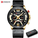 Buy Men's Military Sport Watch - Casual Leather Chronograph Gift Set and get Free Shipping Australia Wide |  | Buy Confidently from Smart Sales Australia