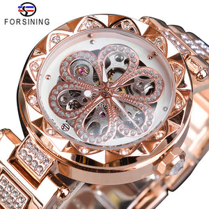 Buy Forsining Bejewelled Petal Watch for Her and get Free Shipping Australia Wide |  | Buy Confidently from Smart Sales Australia