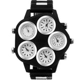 Buy Men's Five Movement Big Dial Watch - Hip Hop Punk Sports Clock and get Free Shipping Australia Wide |  | Buy Confidently from Smart Sales Australia