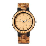 Buy BOBO BIRD Couple Wooden Watch Luxury Brand Wood Timepieces Week Date Display Quartz Watches for Men Women Customized Family Gift and get Free Shipping Australia Wide |  | Buy Confidently from Smart Sales Australia