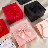 Buy Heart Zircon Pendant Necklace - Pink Rose Bow Luxury Gift Set and get Free Shipping Australia Wide |  | Buy Confidently from Smart Sales Australia