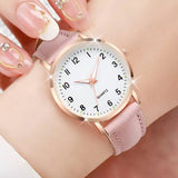 Buy Minimalist Leather Wristwatch - Rose Gold Case Couples Timepiece and get Free Shipping Australia Wide |  | Buy Confidently from Smart Sales Australia