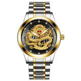 Buy Men's Gold Dragon Watch - Luxury Stainless Steel Waterproof Quartz and get Free Shipping Australia Wide |  | Buy Confidently from Smart Sales Australia