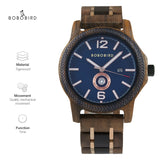 Buy Men's Wooden Watch - Luxury Wood Quartz Wristwatch with Week Date and get Free Shipping Australia Wide |  | Buy Confidently from Smart Sales Australia