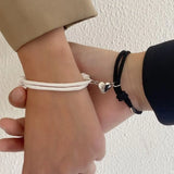 Buy Unique His and Hers Magnetic Heart Bracelet - Woven Rope Set Duo and get Free Shipping Australia Wide |  | Buy Confidently from Smart Sales Australia