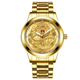 Buy Men's Gold Dragon Watch - Luxury Stainless Steel Waterproof Quartz and get Free Shipping Australia Wide |  | Buy Confidently from Smart Sales Australia