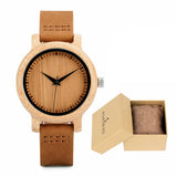 Buy Wooden Watches for Men & Women - Handmade Leather Strap Quartz Gift and get Free Shipping Australia Wide | Bamboo Watch | Buy Confidently from Smart Sales Australia