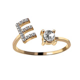 Buy Initial Adjustable Ring - Personalized Zircon Letter Jewelry Band and get Free Shipping Australia Wide |  | Buy Confidently from Smart Sales Australia
