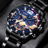 Buy Men's Stainless Steel Watch - Luxury Quartz Business Calendar Clock and get Free Shipping Australia Wide |  | Buy Confidently from Smart Sales Australia