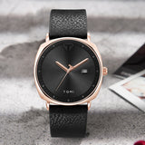 Buy TOMI Men's Watch Minimalist Fashion Sports Watch Calendar Leather Casual Quartz Watch and get Free Shipping Australia Wide |  | Buy Confidently from Smart Sales Australia