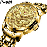 Buy Men's Gold Dragon Watch - Luxury Stainless Steel Waterproof Quartz and get Free Shipping Australia Wide |  | Buy Confidently from Smart Sales Australia