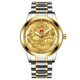 Buy Men's Gold Dragon Watch - Luxury Stainless Steel Waterproof Quartz and get Free Shipping Australia Wide |  | Buy Confidently from Smart Sales Australia
