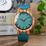 Buy Wooden Watches for Men & Women - Handmade Leather Strap Quartz Gift and get Free Shipping Australia Wide | Bamboo Watch | Buy Confidently from Smart Sales Australia