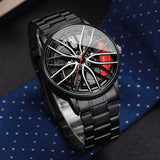 Buy Men's 3D Car Wheel Watch - Stainless Steel Quartz Sports Clock and get Free Shipping Australia Wide |  | Buy Confidently from Smart Sales Australia