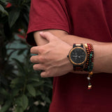 Buy BOBO BIRD Couple Wooden Watch Luxury Brand Wood Timepieces Week Date Display Quartz Watches for Men Women Customized Family Gift and get Free Shipping Australia Wide |  | Buy Confidently from Smart Sales Australia
