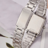 Buy Women's Tonneau Quartz Watch - Silver Stainless Steel Waterproof Set and get Free Shipping Australia Wide |  | Buy Confidently from Smart Sales Australia