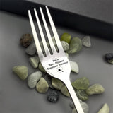 Buy Funny Engraved Couple Fork - Stainless Steel His and Hers Gift and get Free Shipping Australia Wide |  | Buy Confidently from Smart Sales Australia