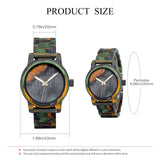 Buy Coloured Wood Men's Quartz Watch - Fashion Laser Dial Scale Wristwatch and get Free Shipping Australia Wide | Wooden Watch | Buy Confidently from Smart Sales Australia