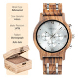 Buy BOBO BIRD Wooden Natural Charcoal Boxed Watch and get Free Shipping Australia Wide |  | Buy Confidently from Smart Sales Australia