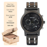 Buy BOBO BIRD Wooden Natural Charcoal Boxed Watch and get Free Shipping Australia Wide |  | Buy Confidently from Smart Sales Australia