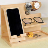 Buy Multifunction Wooden Bedside Organiser and get Free Shipping Australia Wide |  | Buy Confidently from Smart Sales Australia