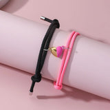 Buy Unique His and Hers Magnetic Heart Bracelet - Woven Rope Set Duo and get Free Shipping Australia Wide |  | Buy Confidently from Smart Sales Australia
