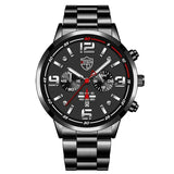 Buy Men's Stainless Steel Watch - Luxury Quartz Business Calendar Clock and get Free Shipping Australia Wide |  | Buy Confidently from Smart Sales Australia