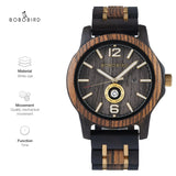 Buy Men's Wooden Watch - Luxury Wood Quartz Wristwatch with Week Date and get Free Shipping Australia Wide |  | Buy Confidently from Smart Sales Australia