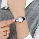 Buy Business Quartz Watch - Waterproof Stainless Steel Calendar Wristwatch and get Free Shipping Australia Wide | Ceramic Band | Buy Confidently from Smart Sales Australia