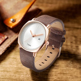 Buy TOMI Men's Watch Minimalist Fashion Sports Watch Calendar Leather Casual Quartz Watch and get Free Shipping Australia Wide |  | Buy Confidently from Smart Sales Australia