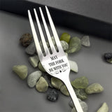 Buy Funny Engraved Couple Fork - Stainless Steel His and Hers Gift and get Free Shipping Australia Wide |  | Buy Confidently from Smart Sales Australia