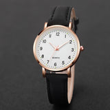 Buy Minimalist Leather Wristwatch - Rose Gold Case Couples Timepiece and get Free Shipping Australia Wide |  | Buy Confidently from Smart Sales Australia