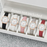 Buy Minimalist Leather Wristwatch - Rose Gold Case Couples Timepiece and get Free Shipping Australia Wide |  | Buy Confidently from Smart Sales Australia