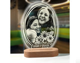 Buy Custom 3D Etched Photo Lamp - Wooden Base Couples Night Light and get Free Shipping Australia Wide |  | Buy Confidently from Smart Sales Australia