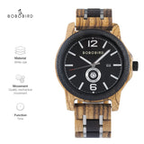 Buy Men's Wooden Watch - Luxury Wood Quartz Wristwatch with Week Date and get Free Shipping Australia Wide |  | Buy Confidently from Smart Sales Australia