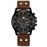 Buy Men's Leather Military Watch - Luxury Sports Quartz Army Clock and get Free Shipping Australia Wide |  | Buy Confidently from Smart Sales Australia