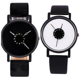 Buy Couple's Casual Quartz Watch - Creative Leather Analog Fashion Set and get Free Shipping Australia Wide |  | Buy Confidently from Smart Sales Australia
