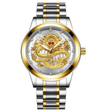 Buy Men's Gold Dragon Watch - Luxury Stainless Steel Waterproof Quartz and get Free Shipping Australia Wide |  | Buy Confidently from Smart Sales Australia