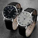 Buy Men's Business Wrist Watch - Casual Leather Strap Quartz Clock and get Free Shipping Australia Wide | Leather Band | Buy Confidently from Smart Sales Australia