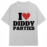 Buy Funny I Love Diddy Parties Shirt - Couples Graphic Meme T-Shirt and get Free Shipping Australia Wide |  | Buy Confidently from Smart Sales Australia
