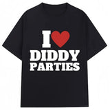 Buy Funny I Love Diddy Parties Shirt - Couples Graphic Meme T-Shirt and get Free Shipping Australia Wide |  | Buy Confidently from Smart Sales Australia