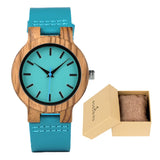 Buy Wooden Watches for Men & Women - Handmade Leather Strap Quartz Gift and get Free Shipping Australia Wide | Bamboo Watch | Buy Confidently from Smart Sales Australia