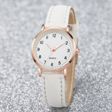 Buy Minimalist Leather Wristwatch - Rose Gold Case Couples Timepiece and get Free Shipping Australia Wide |  | Buy Confidently from Smart Sales Australia