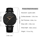 Buy 4Pcs Men's Fashion Watch Set - Simple Leather Quartz Sports Watch and get Free Shipping Australia Wide | Leather Band | Buy Confidently from Smart Sales Australia