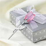 Buy Ruby Red Crystal Glass Rose - Silver Stem Couples Keepsake Gift and get Free Shipping Australia Wide |  | Buy Confidently from Smart Sales Australia