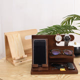 Buy Multifunction Wooden Bedside Organiser and get Free Shipping Australia Wide |  | Buy Confidently from Smart Sales Australia