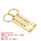 Buy Customized Couples Keychain and get Free Shipping Australia Wide |  | Buy Confidently from Smart Sales Australia